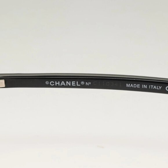 CHANEL Sunglasses plastic Beige CC Auth SW1020 - Picture 9 of 10